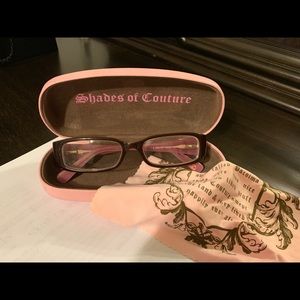 Juicy Couture Eyeglass frame with case